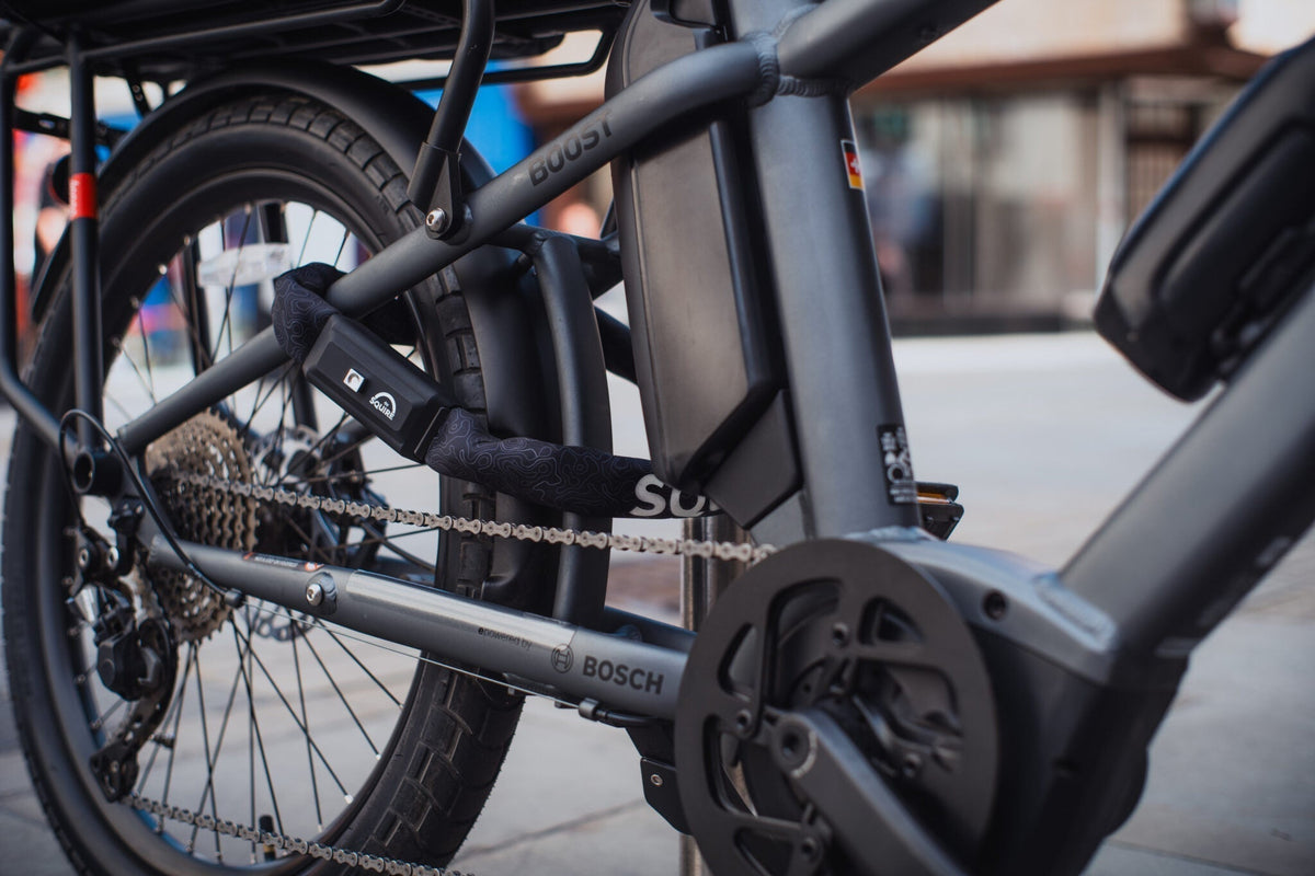 The Chainlok™ 10 - Squire’s Diamond Rated Wearable Chain Bike Lock